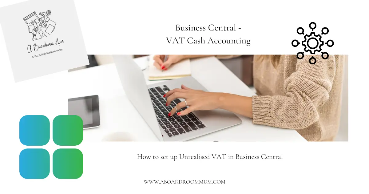 VAT Cash accounting in Business central